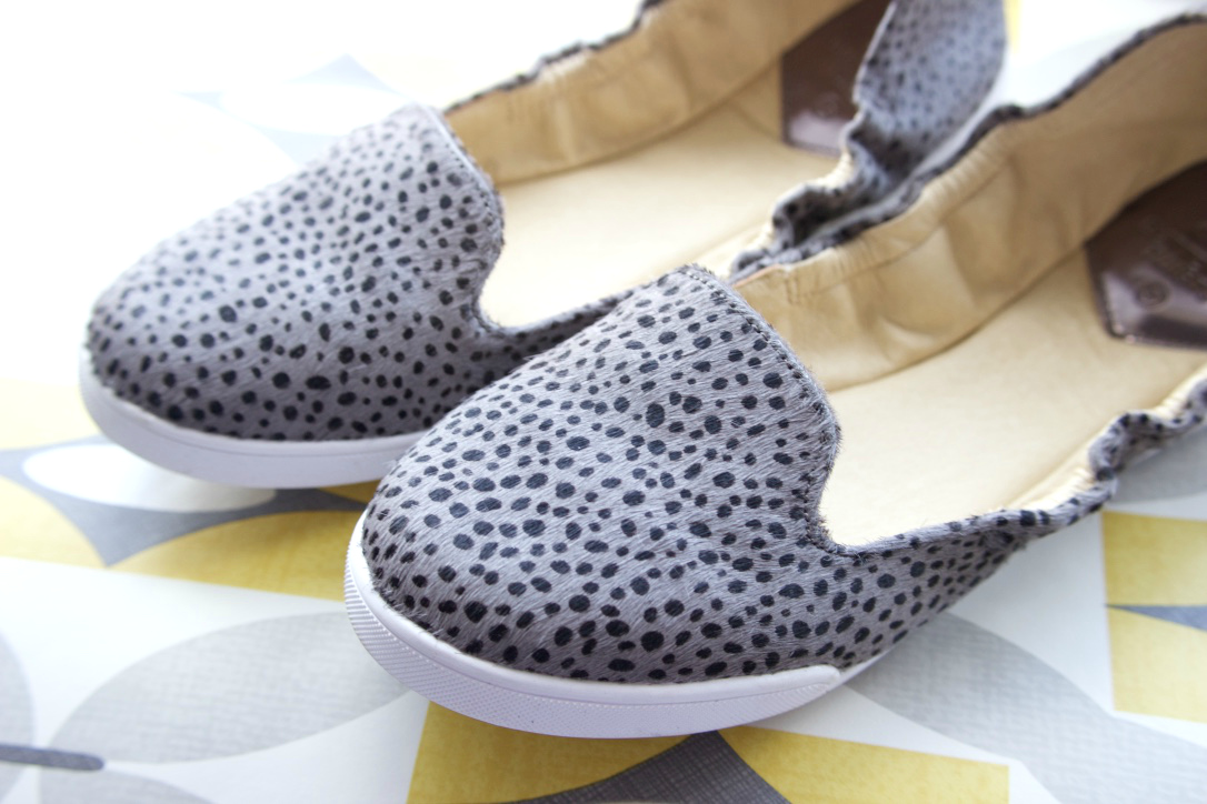 Butterfly Twists Jade Dalmation Slip On
