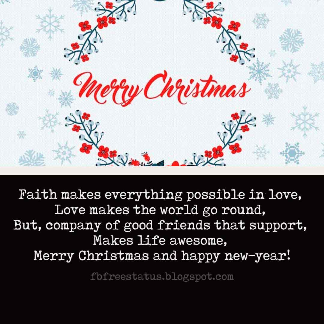 Merry Christmas Greeting Messages and Christmas Greeting Images