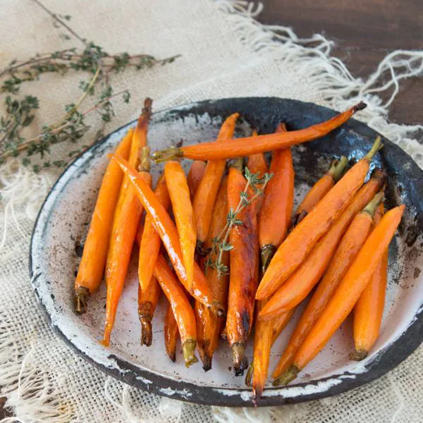  Honey Roasted Carrots by Oh, Sweet Basil