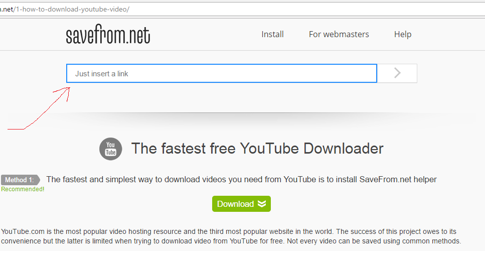 Technology world space How to download a video from Youtube in your pc