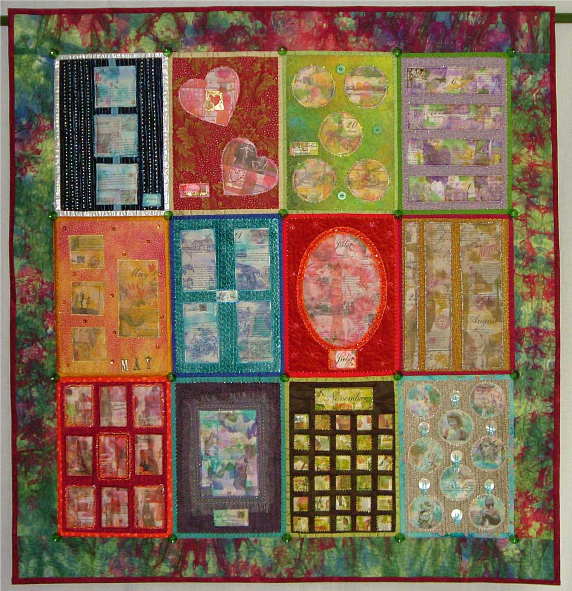 Frieda Oxenham Journal Quilts