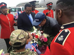 Photos: Pastor Chris Oyakhilome Welcomed Like A 'King' As He Arrived UK For Church Conference
