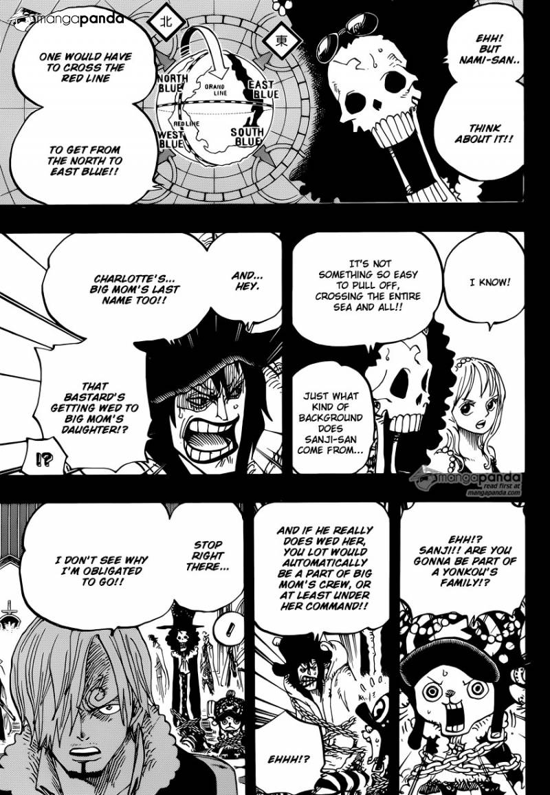 One Piece Ch.813: An Invitation to the Tea Party