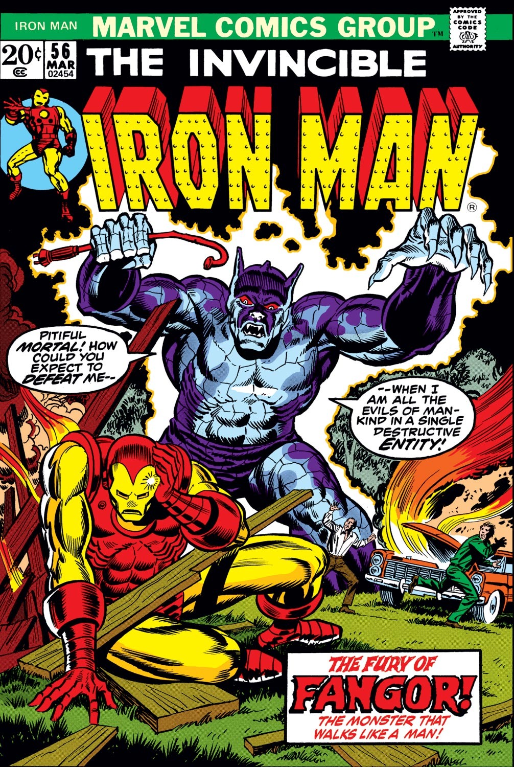 Read online Iron Man (1968) comic -  Issue #56 - 1