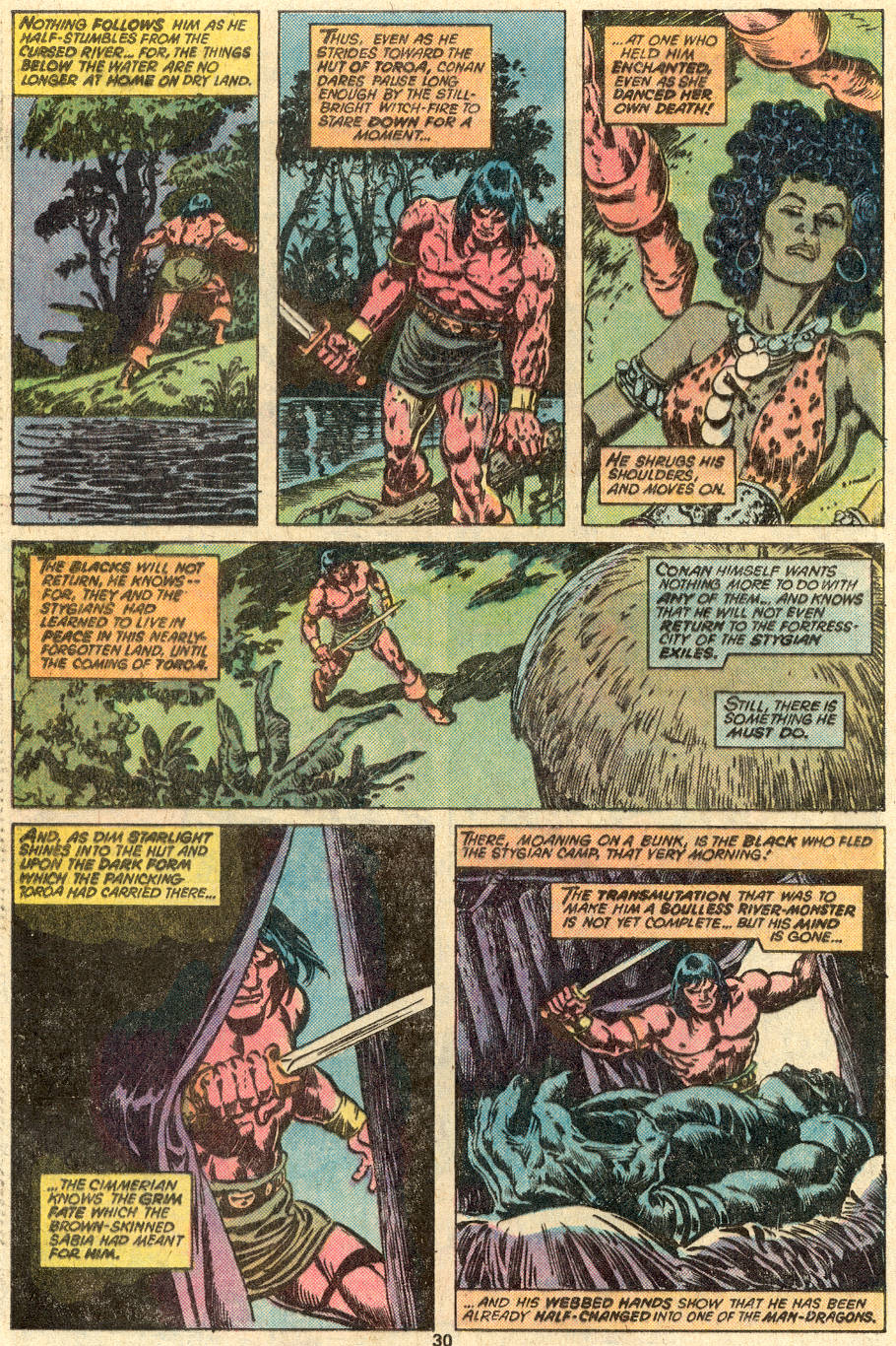 Read online Conan the Barbarian (1970) comic -  Issue #83 - 19