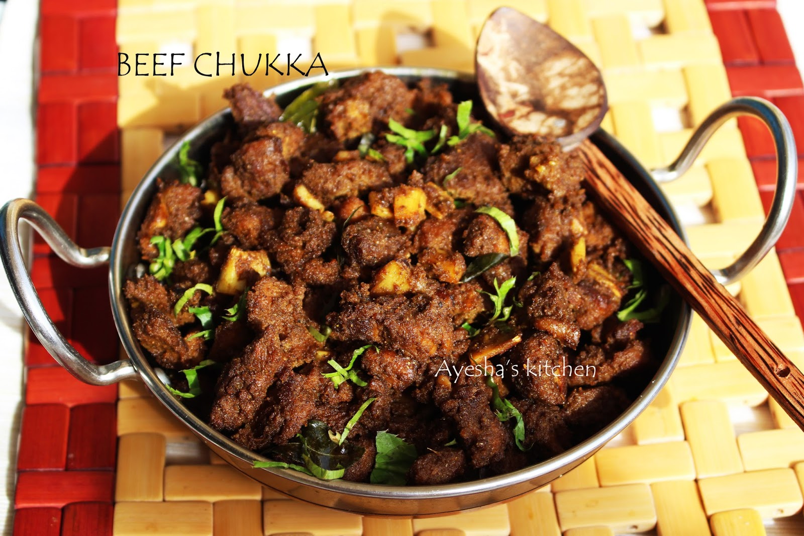 BEEF CHUKKA KERALA STYLE BEEF SUKKA RECIPE