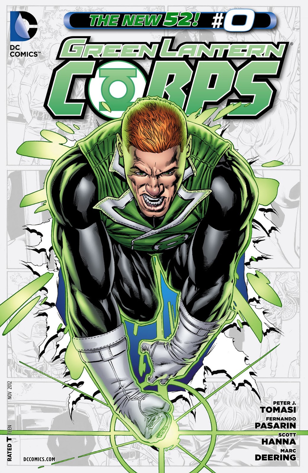 Green Lantern Corps (2011) issue 00 - Page 1