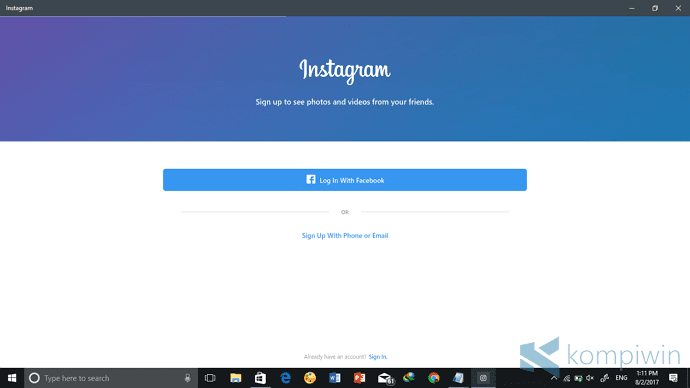 Cara Download & Install Instagram di PC/Laptop tanpa ...