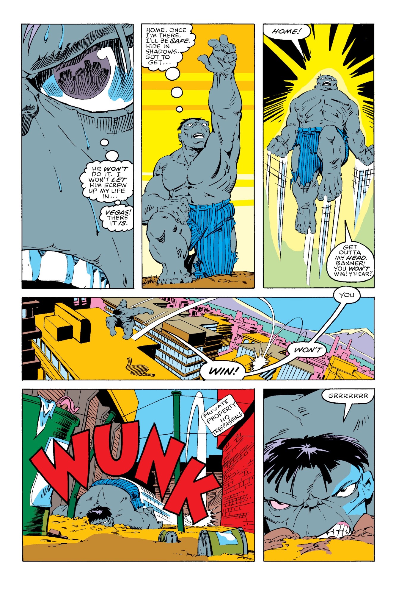 Read online Hulk Visionaries: Peter David comic -  Issue # TPB 3 - 100