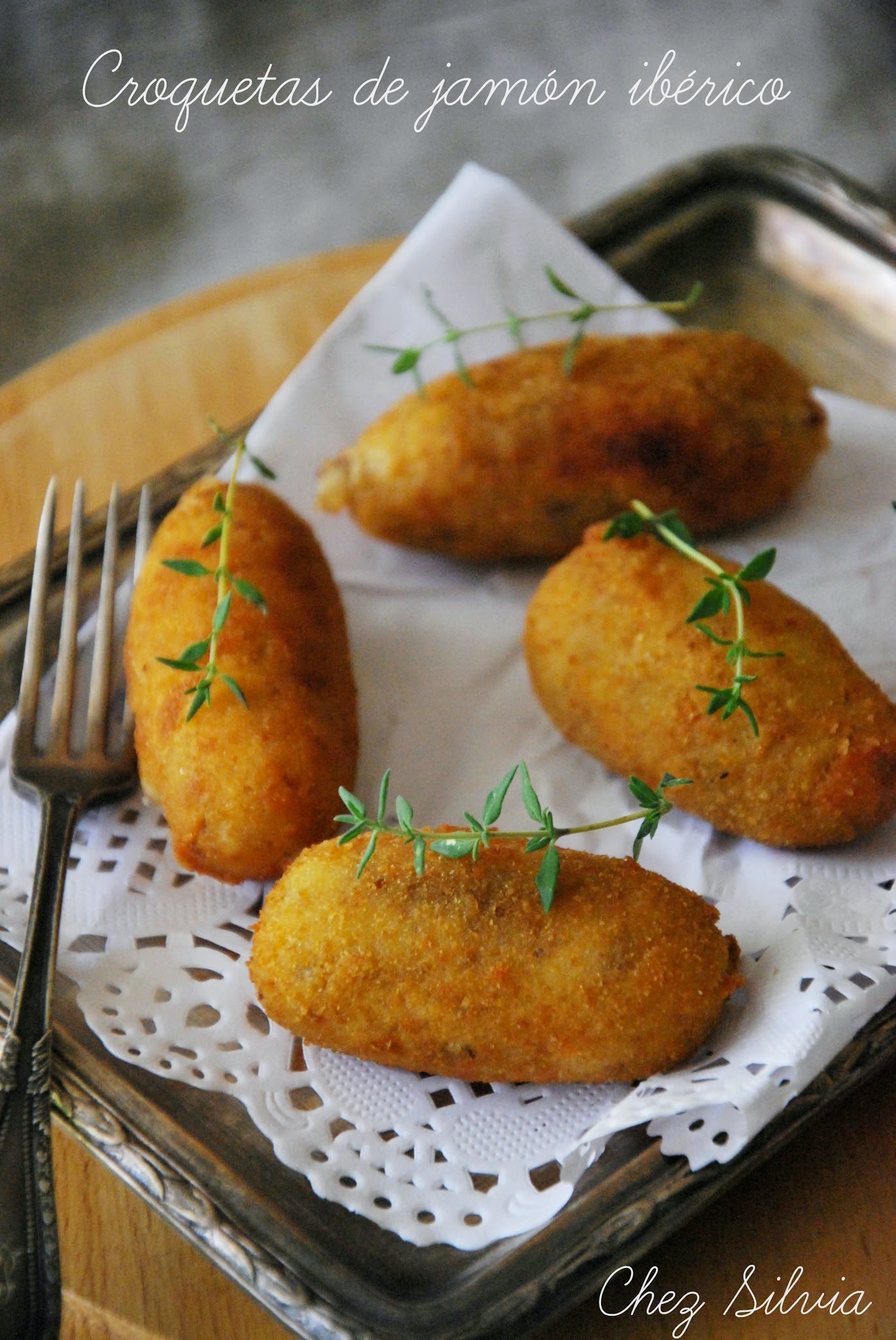Croquetas de jamón ibérico. Receta de Carme Ruscalleda. {Ideas navidad