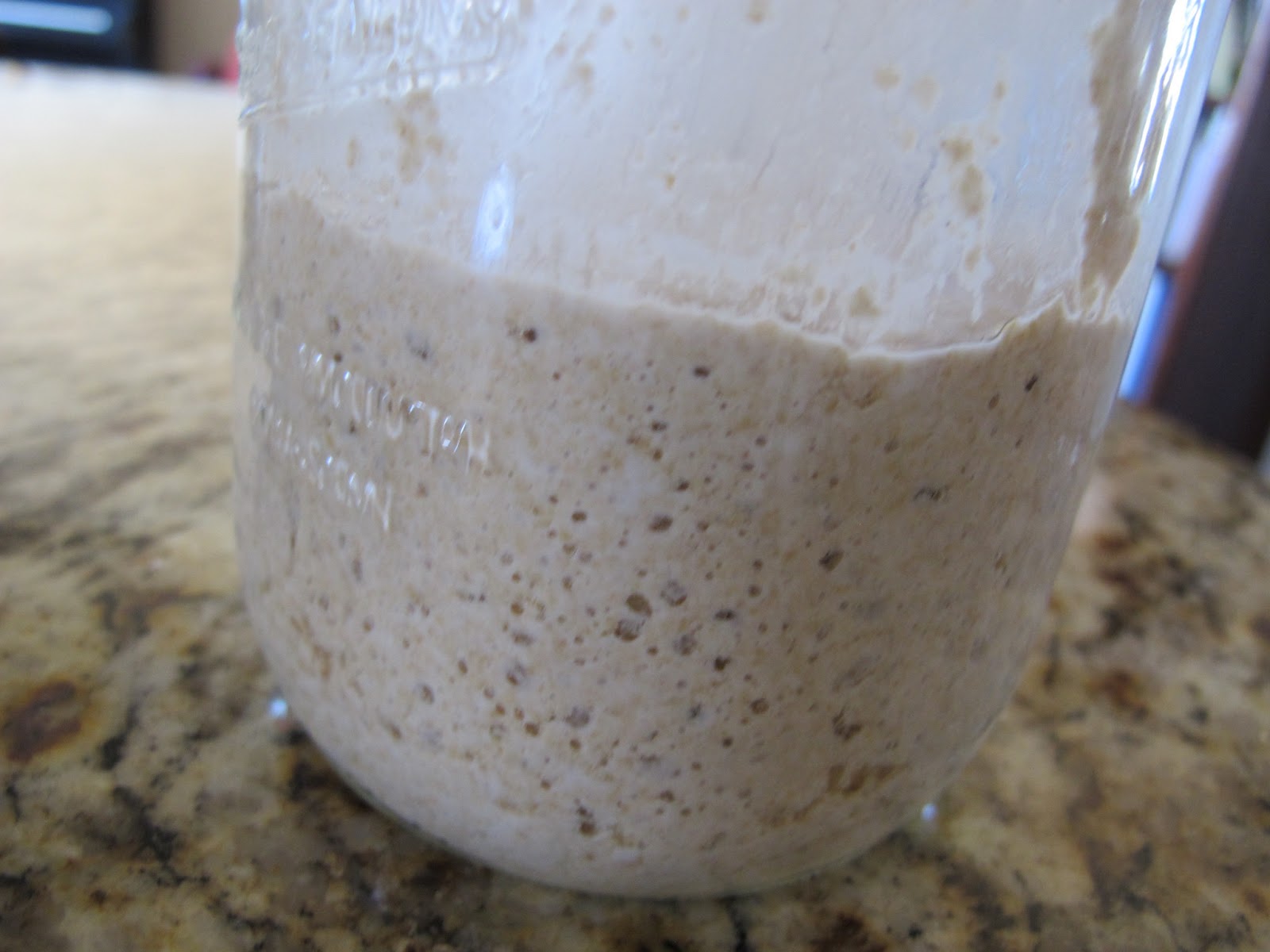 Simple. Healthy. Tasty Natural Yeast Starter, aka {Sourdough Start}
