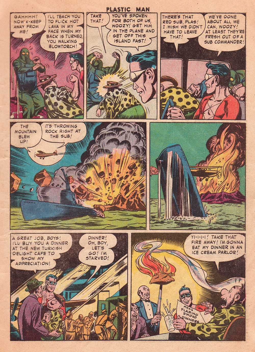 Read online Plastic Man (1943) comic -  Issue #60 - 9