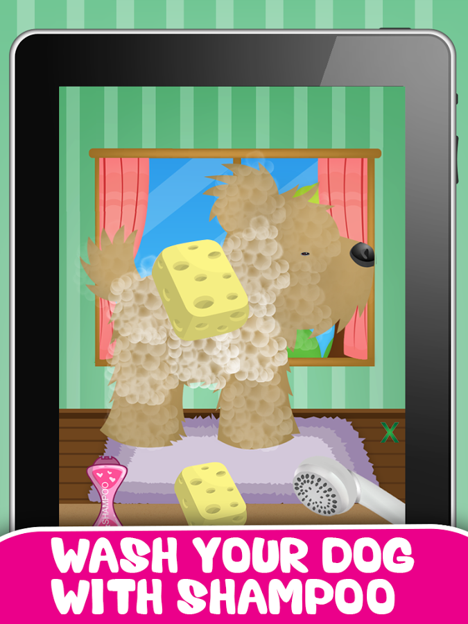 iPhone Games for Kids Dog Salon and Dressup iPhone Game for Kids