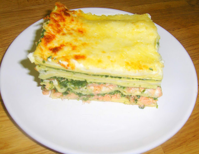 Lilian&amp;#39;s Baking Inspiration: Lasagne mit Lachs und Spinat