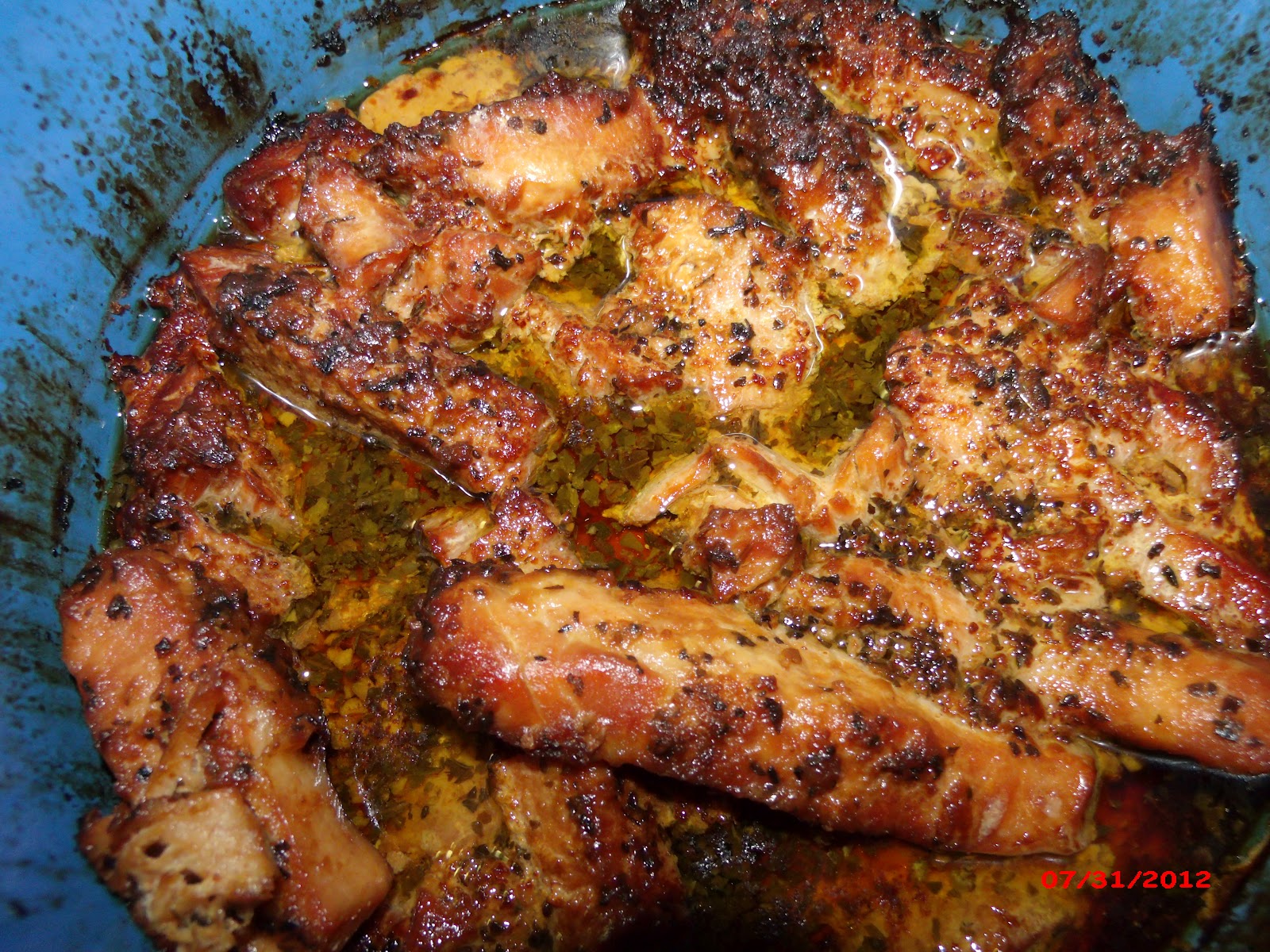 COUNTRY WHISPERS Crock Pot Parmesan Honey Pork Chops