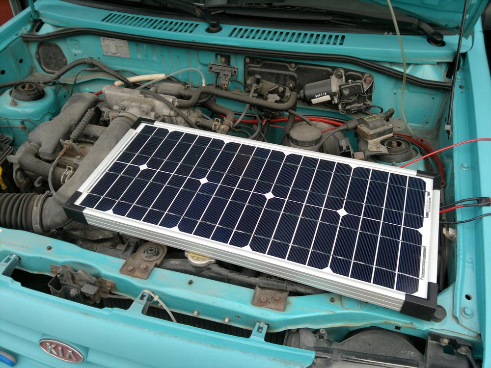Simplicity On the Road - Living a free life: Testing Solar Power Panel ...