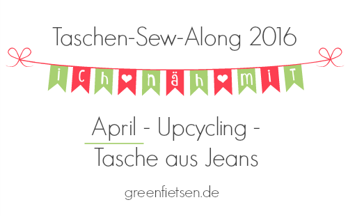 Taschen-Sew-Along 2016 | April - Upcycling - Tasche aus Jeans
