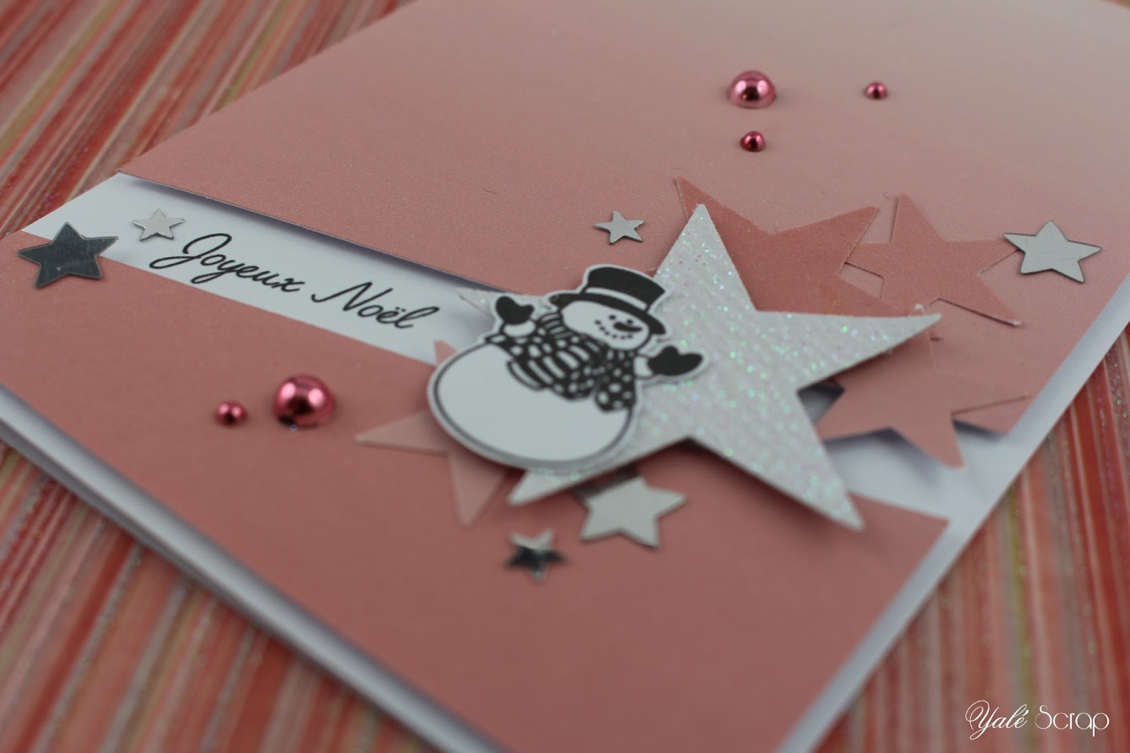 Histoire de: Scrap'carte Joyeux Noël