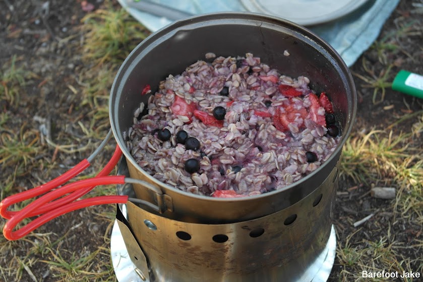ultralight backpacking meal