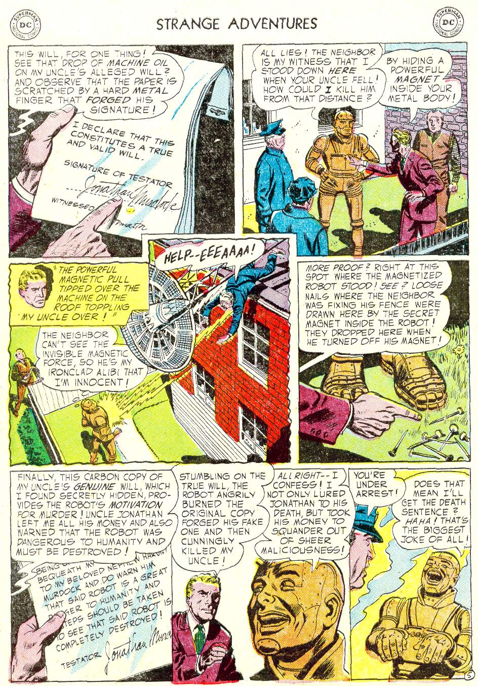 Read online Strange Adventures (1950) comic -  Issue #53 - 32