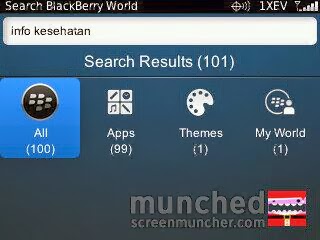 3. Pilih Icon BlackBerry All, lalu Install