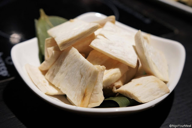 King Oyster Mushrooms at First Lamb Shabu King Oyster Mushrooms at First Lamb Shabu