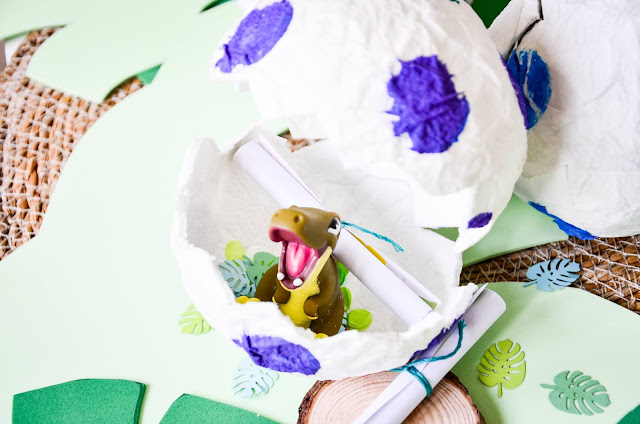 Invitación cumpleaños dinosaurio