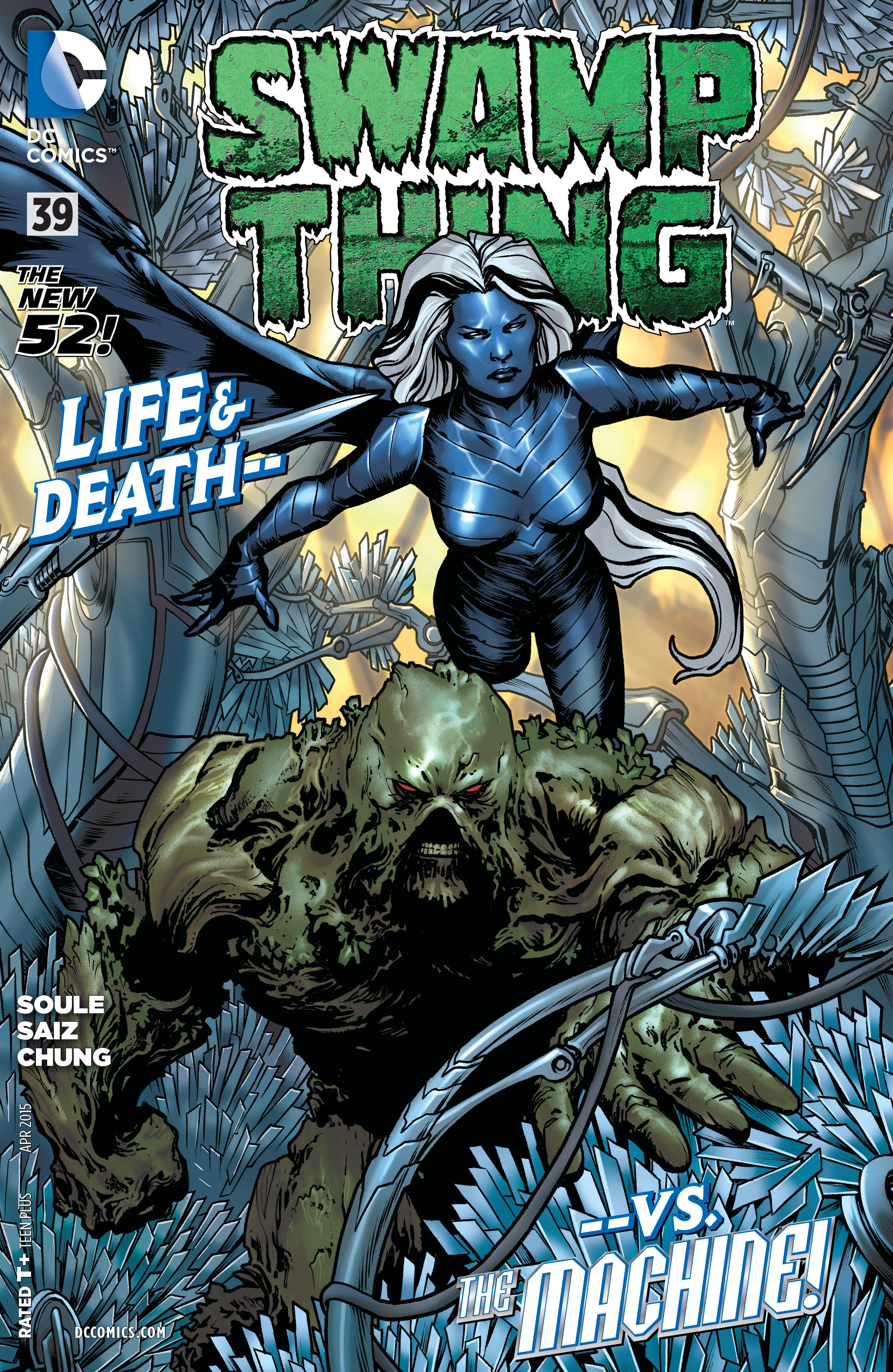 Read online Swamp Thing (2011) comic -  Issue #39 - 1