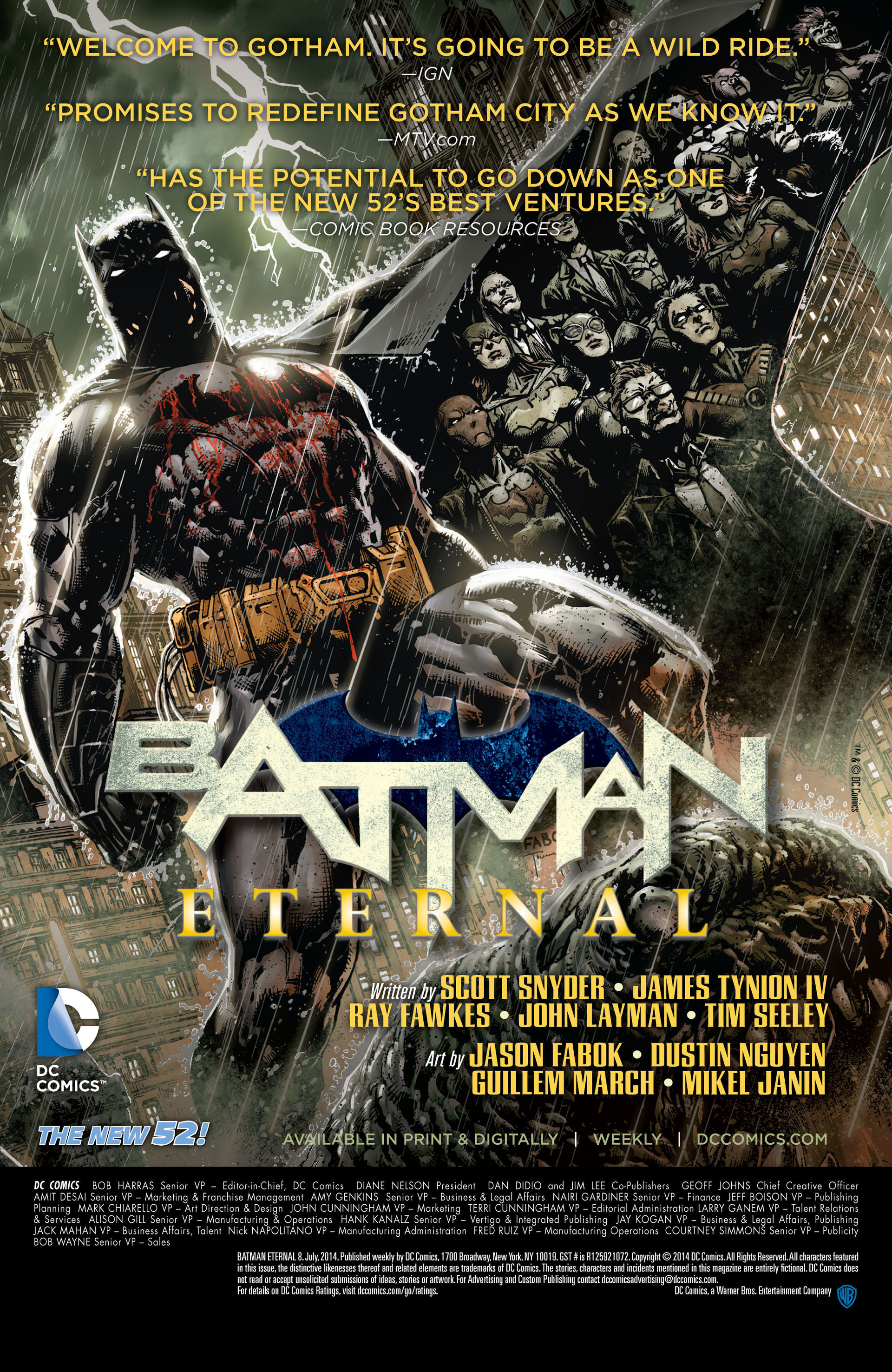 Read online Batman Eternal comic -  Issue #8 - 22