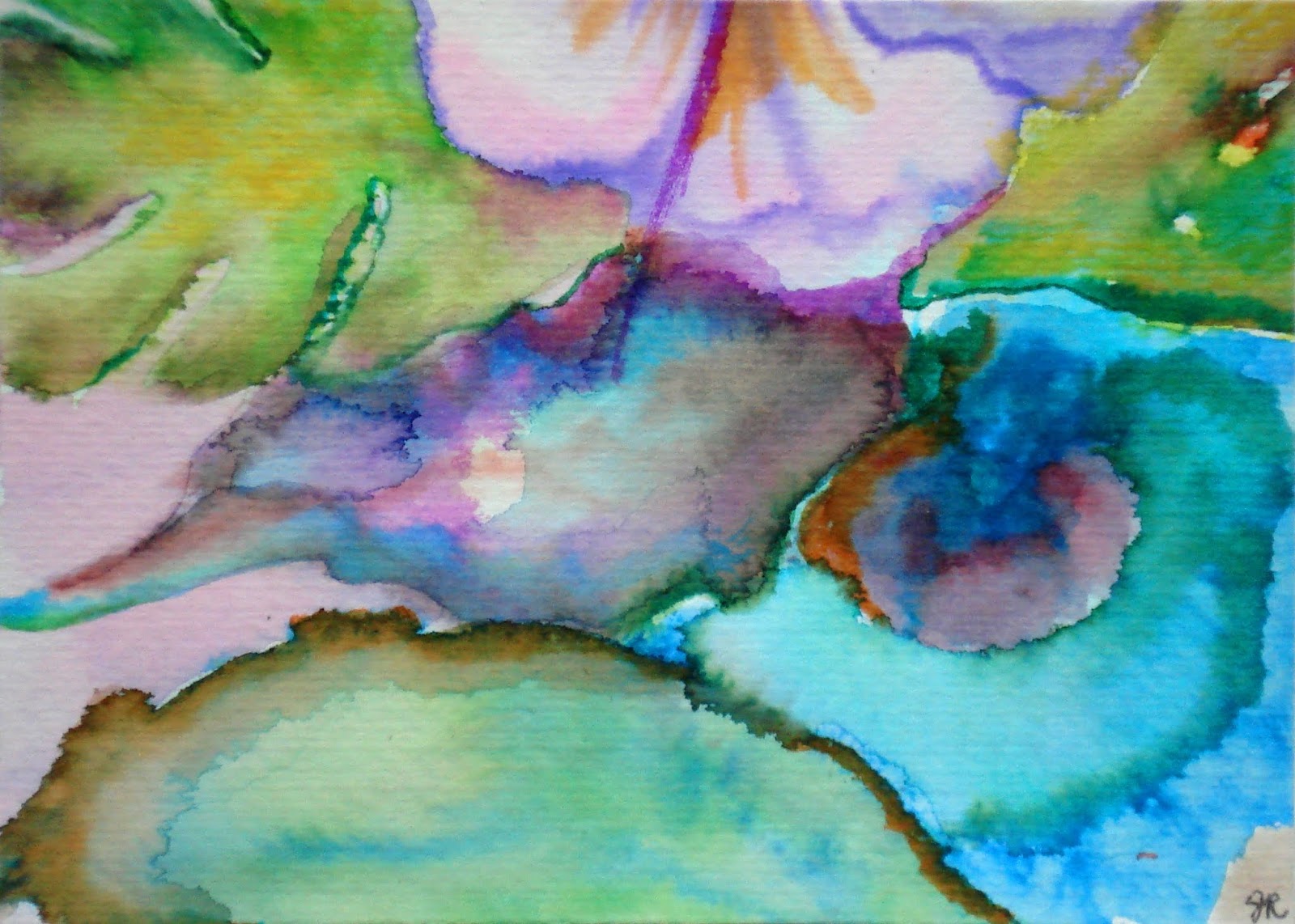 Mail me some art: Watercolors - Part 1
