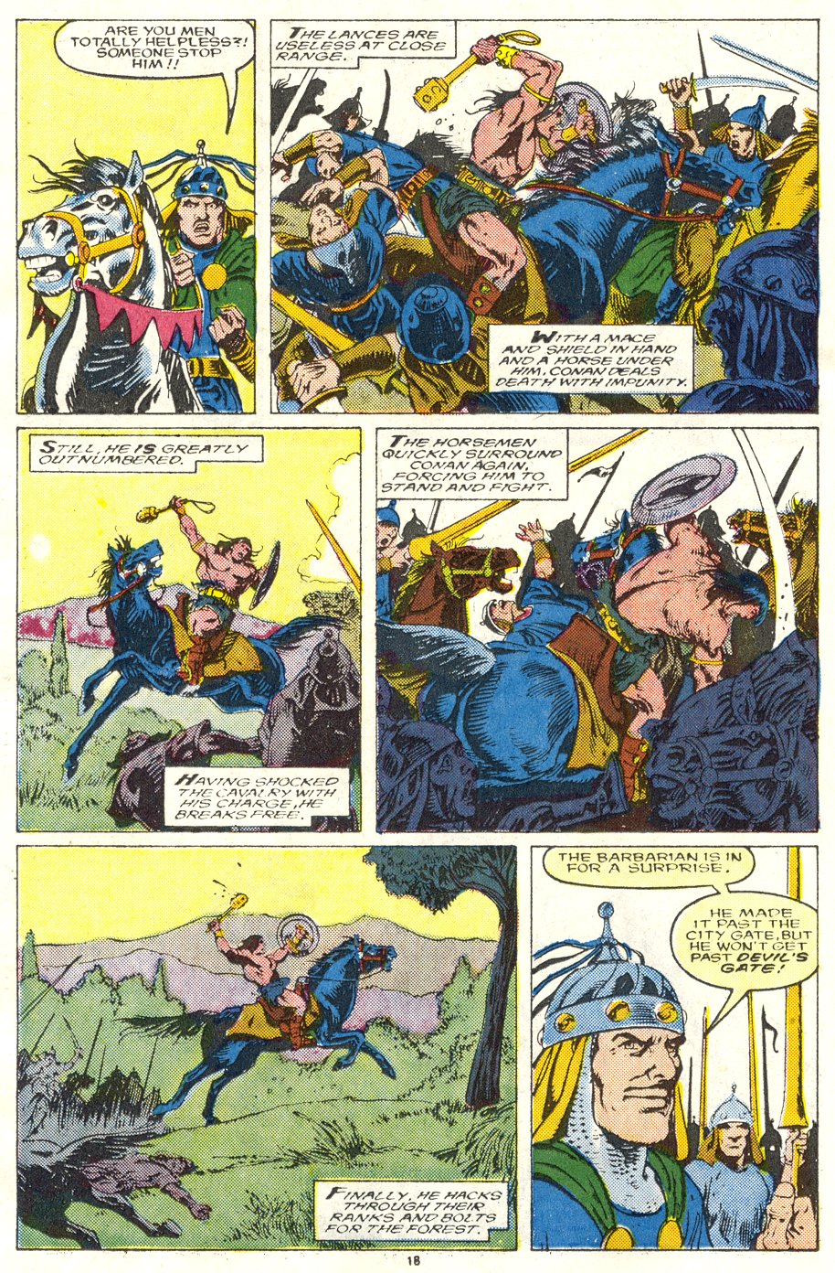 Read online Conan the Barbarian (1970) comic -  Issue #219 - 15