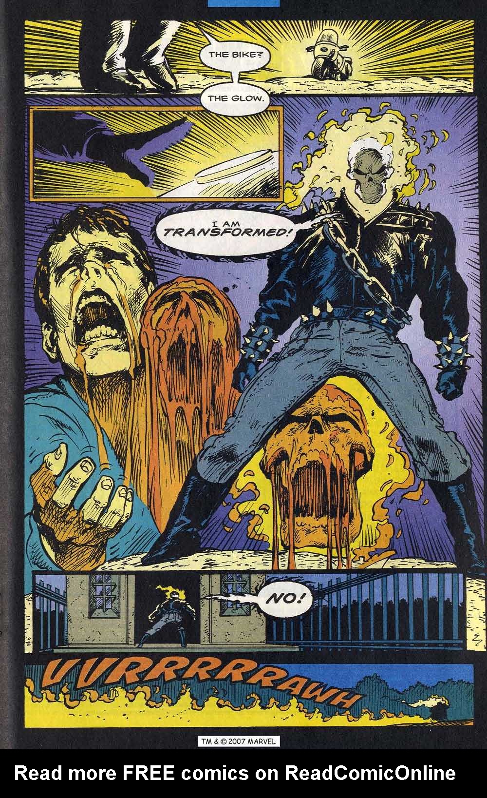 Read online Ghost Rider (1990) comic -  Issue #18 - 23