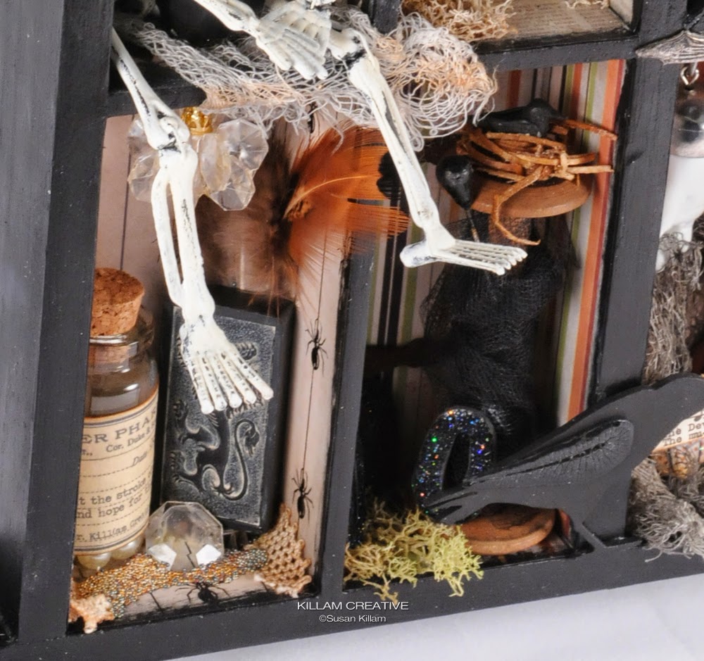 Killam Creative Halloween Shadow Box