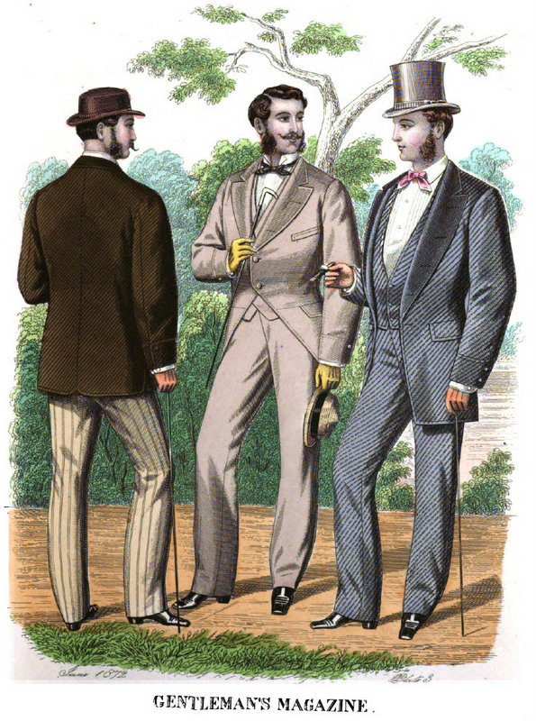 Two Nerdy History Girls: Gentlemen's Fashions for June 1872