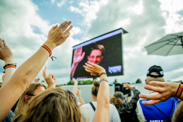 Edward Snowden il collegamento web al Roskilde Festival