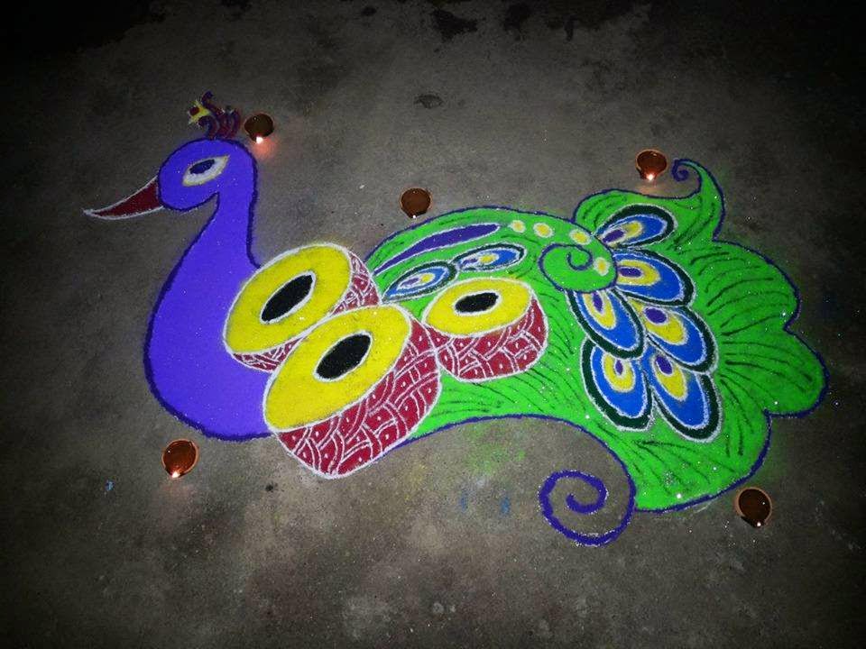 Easy Rangoli Designs