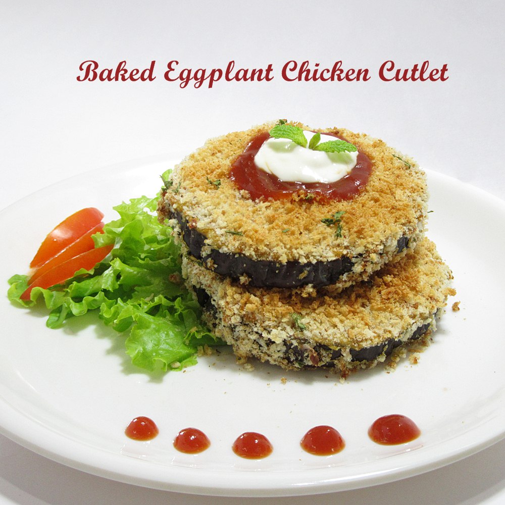 Boni's Healthy Twists Baked Eggplant Chicken Cutlet