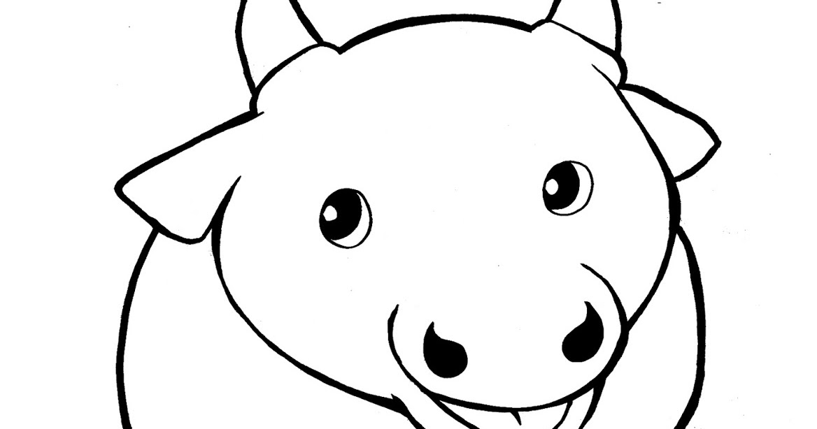 Art and Lore: Cow Coloring Page (Mewarnai Sapi)