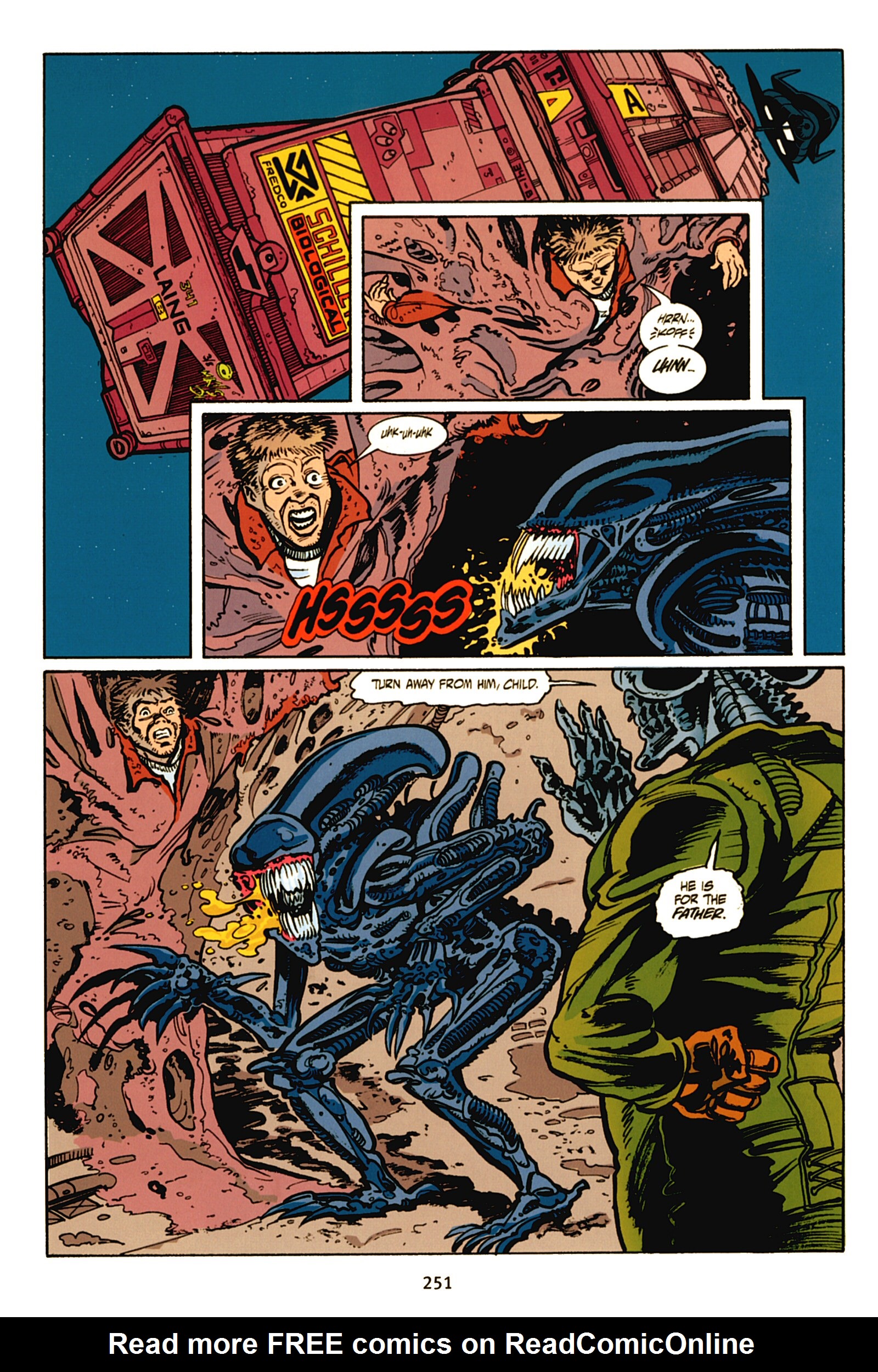 Read online Aliens Omnibus comic -  Issue # TPB 2 - 250