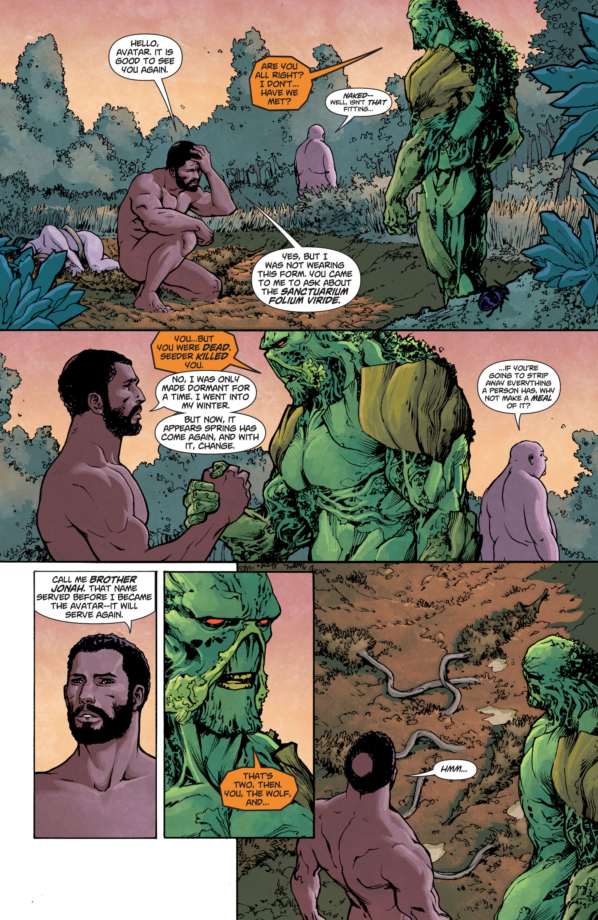 Read online Swamp Thing (2011) comic -  Issue #28 - 4