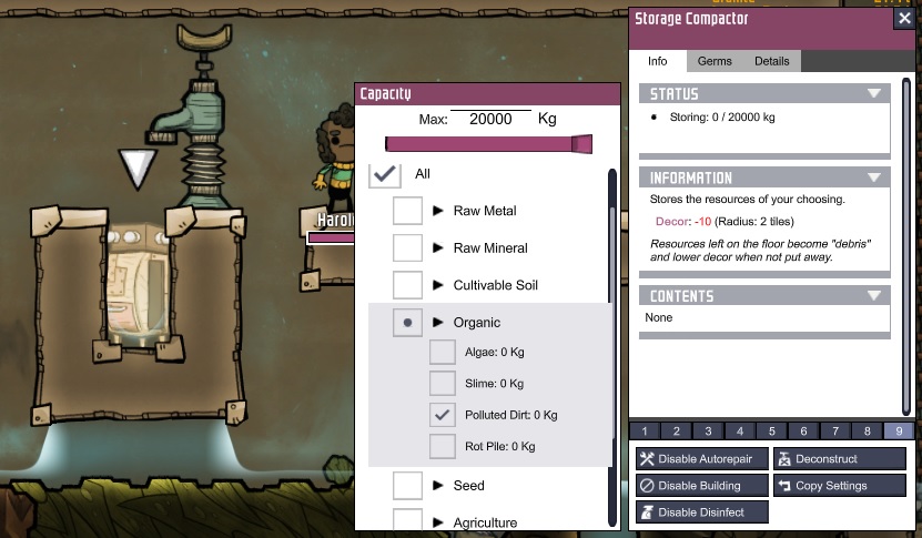 oxygen not included disinfect water oxygen not included disinfect water