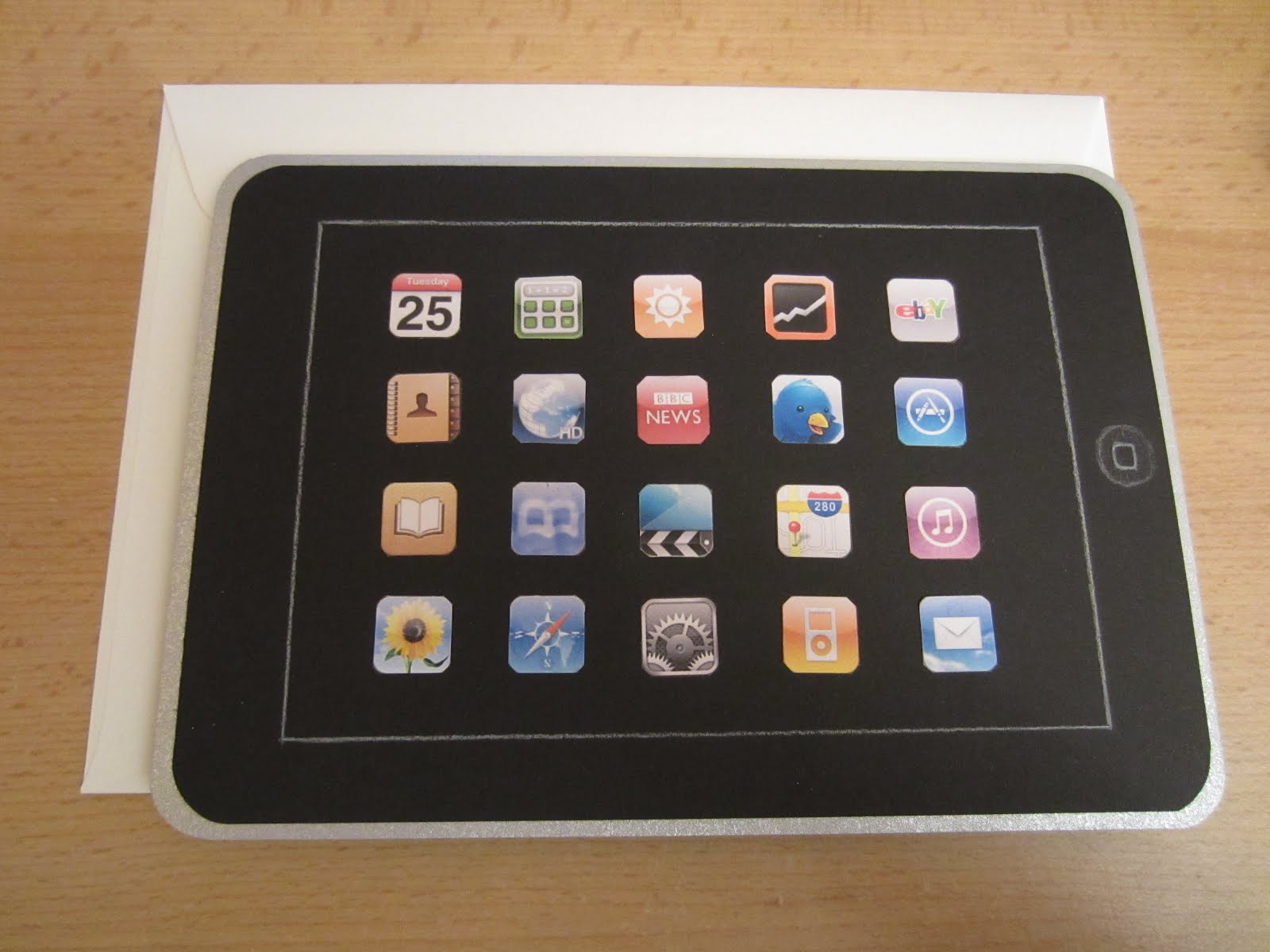 Steffi's kreative Welt: Geldgeschenk-Karte im Ipad-Look