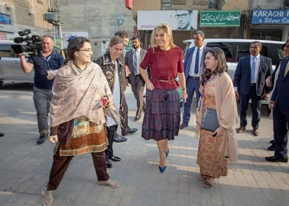 Queen Maxima of the Netherlands visited Benazir Income Support Programme (BISP) in Rawalpindi, Islamabad, Pakistan
