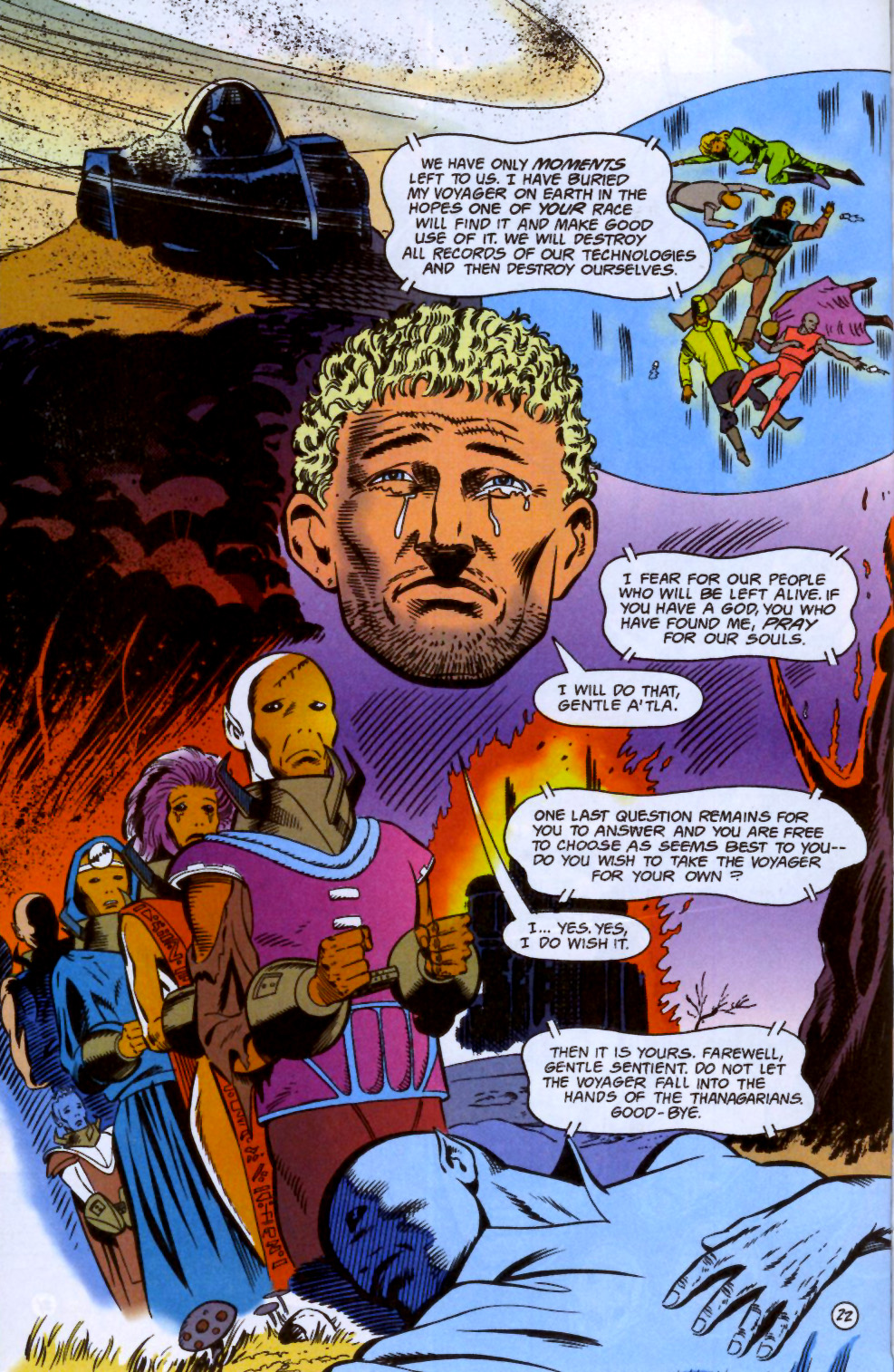 Read online Hawkworld (1990) comic -  Issue #17 - 23