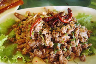 อาหารต่างๆ: ลาบเป็ด อาหารต่างๆ: ลาบเป็ด