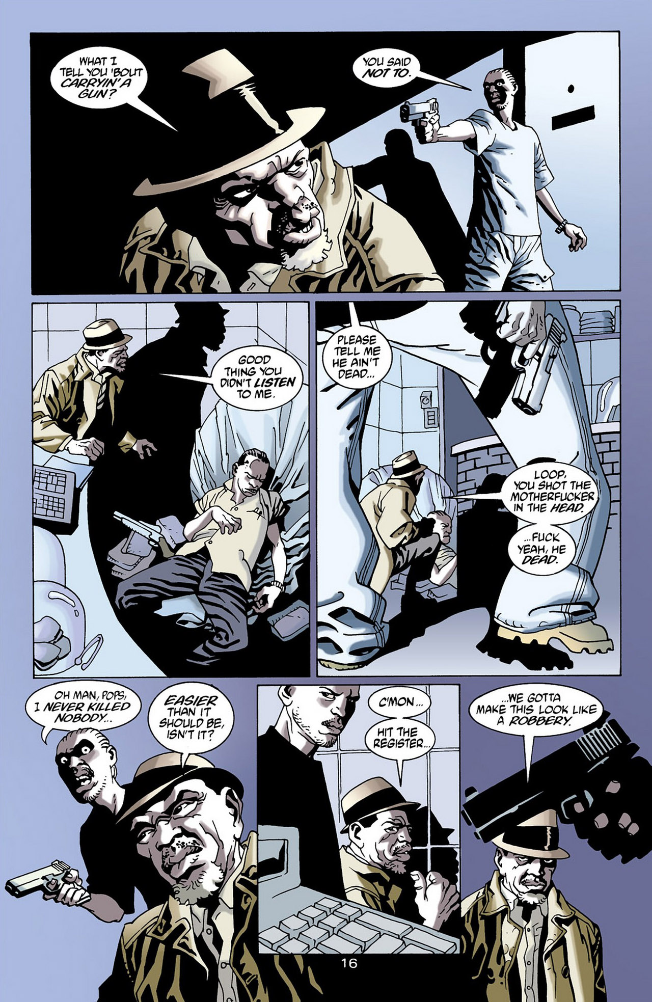Read online 100 Bullets comic - Issue #16 - 17