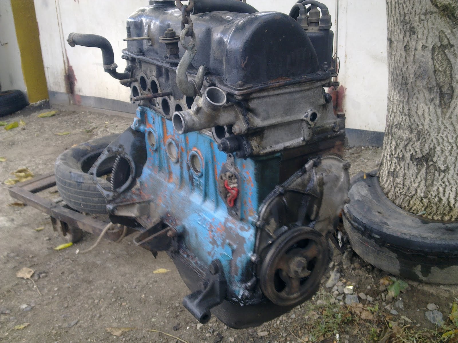 Доработка ВАЗ 2106. История одного автомобиля.: Пока кузов в малярке