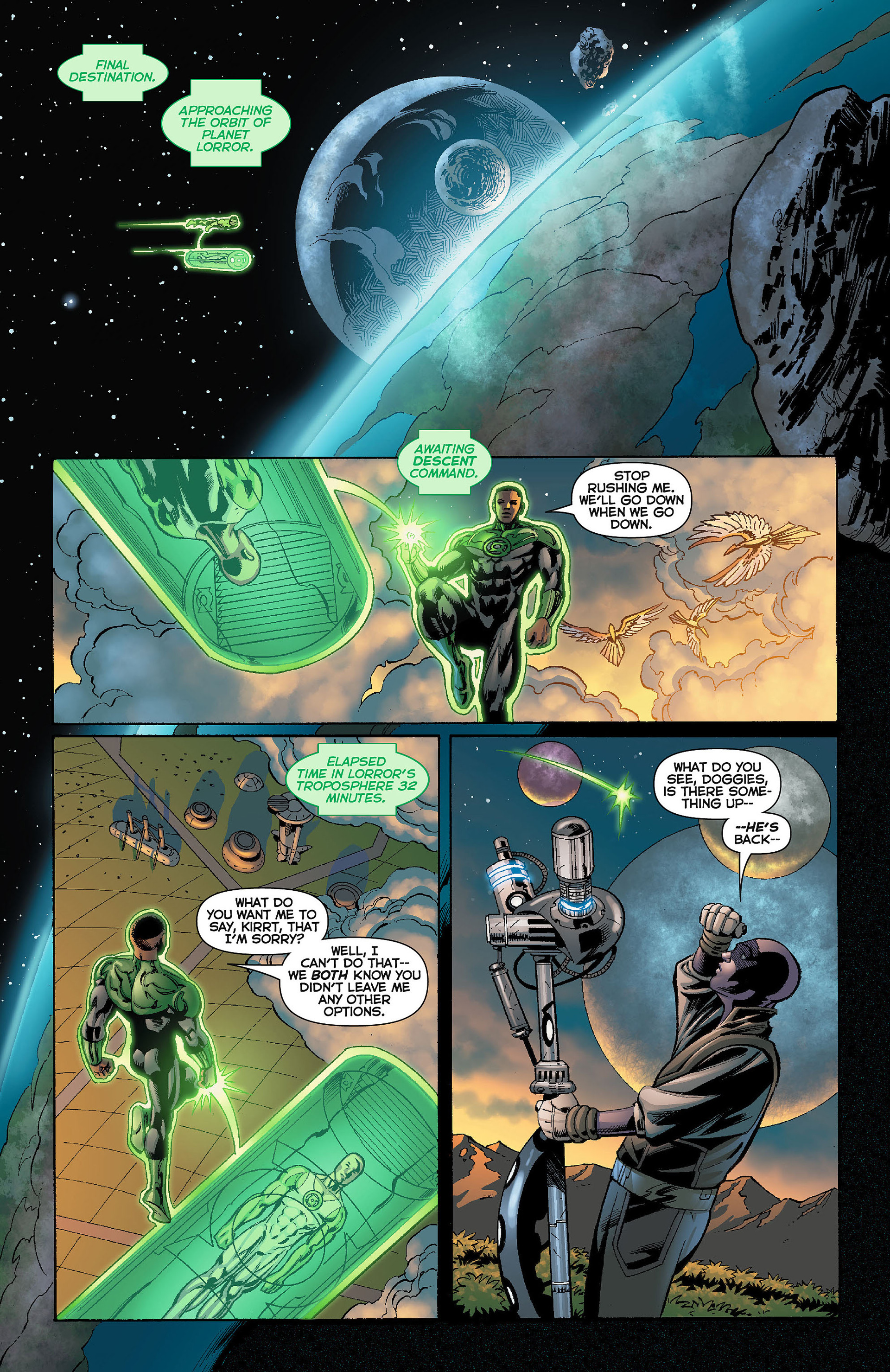 Read online Green Lantern Corps (2011) comic -  Issue #7 - 13