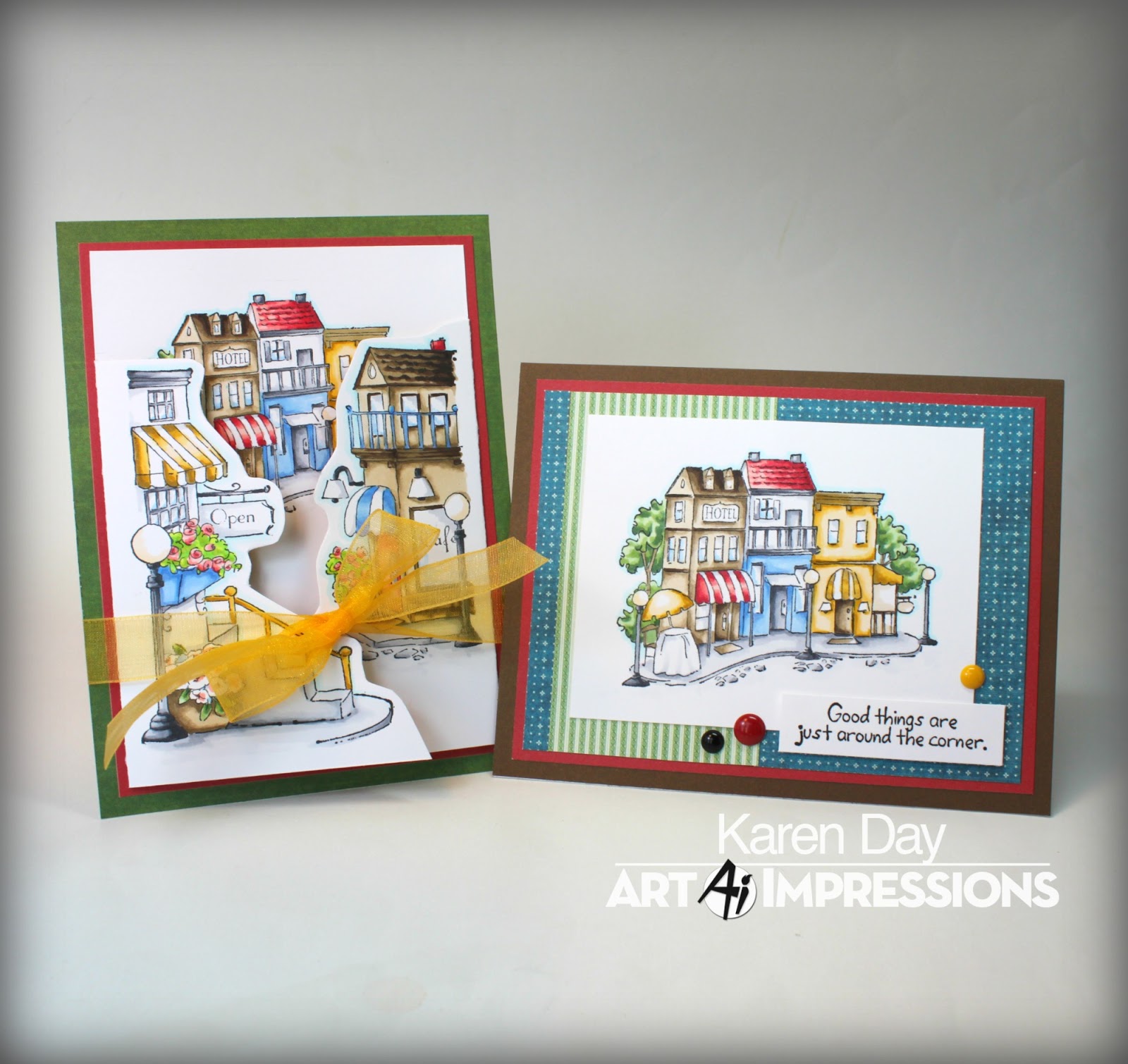 art impressions blog shoppes try fold by karen day tryfold