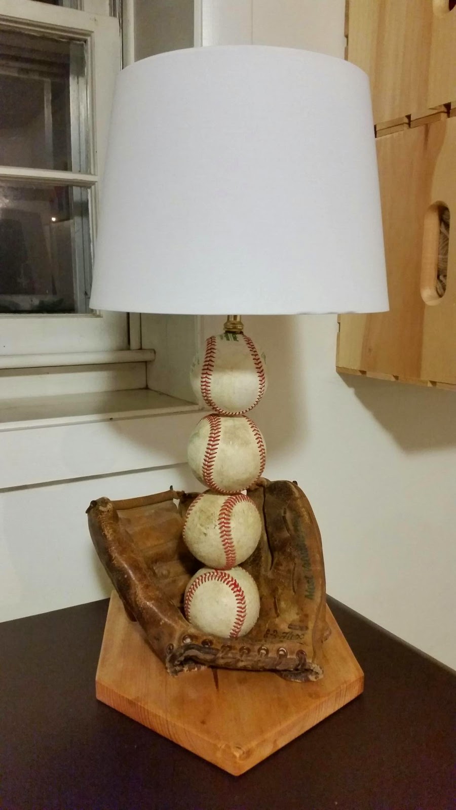 baseball lamp